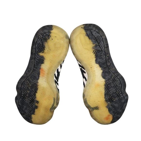 Adidas Shoes Mens 8 Athletic Trainers Dame 6 Basketball Sneakers Black Red Mid - Picture 9 of 13